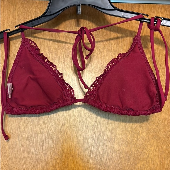 Mossimo Supply Co. Burgundy Bikini Set - Picture 6 of 7